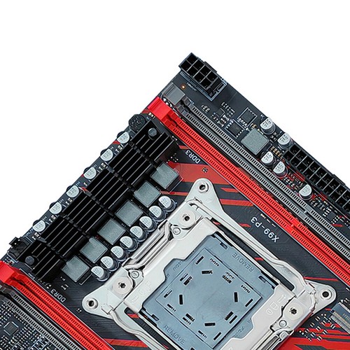 DDR3 ECC PC Mainboard NVME/SATA Desktop Server Motherboard E5 2666 V3 LAG2011-V3 - Picture 9 of 11