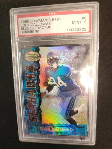 1995 Bowman's Best Football Refractor Joey Galloway #8