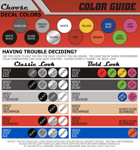 Tire Tread Truck Bed Tailgate Decal - Fits Ram F150 Silverado Tundra & More - Picture 6 of 6