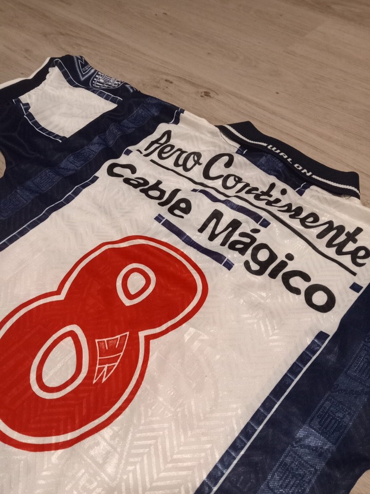 Maillot Vintage Alianza Lima 2000/2001 - Modèle Rare Wallon, Taille S, Bleu