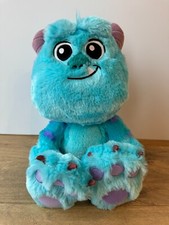 Disney Parks Monsters Inc Baby Sulley Plush 14" 10" Seated Big Feet Collection