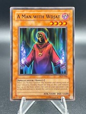 x2 Yu-Gi-Oh TCG A Man With Wdjat DR1-EN016 - Unlimited Regular Common Card - LP