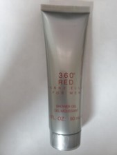 Gel de ducha Perry Ellis 360 rojo para hombre 3,0 oz / 90 ml - sin caja