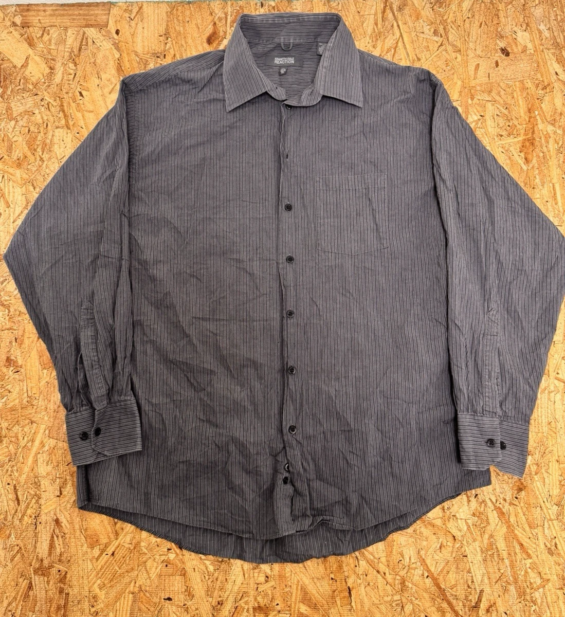 Denim Gray Dress Shirts for Men for sale | eBay