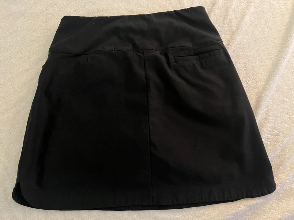 Dama Hagen Falda Corta Mujer Mediana Negra Elastizada Bolsillos Golf Tenis Pelota encurtida Foto 3 de 4