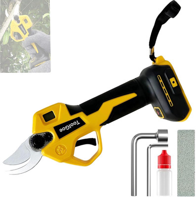Electric Pruning Shears Compatible with Dewalt 20V Battery   Portable Cordless P