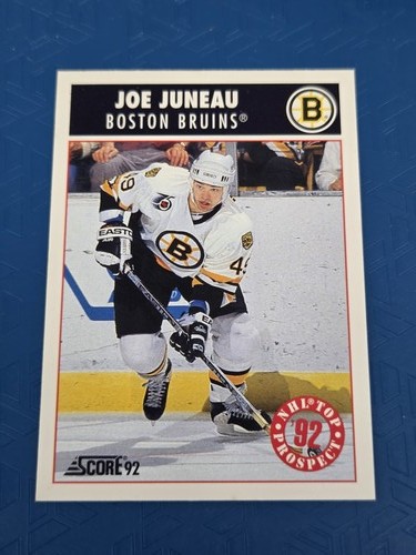 1992 Score Joe Juneau #453 card