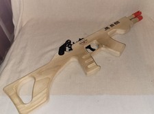 Magnum Rubber Band Guns JR. M-60 Wooden Rubber Band Gun Made in USA