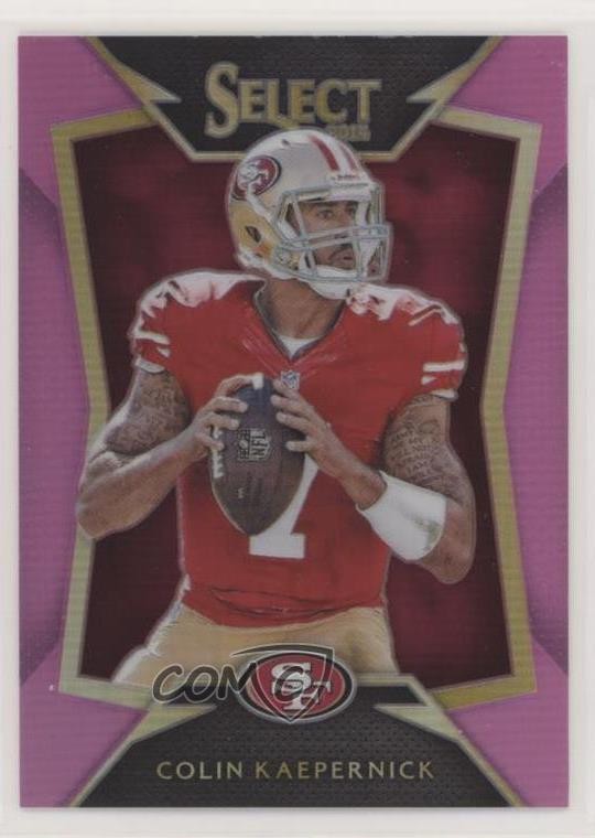 2014 Panini Select Fuchsia Prizm 141/199 Colin Kaepernick #29 6l7