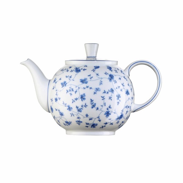 Rosenthal Form 1382 Teekanne Tee Kanne Porzellankanne BlaublüTen Porzellan 1.2 L-image