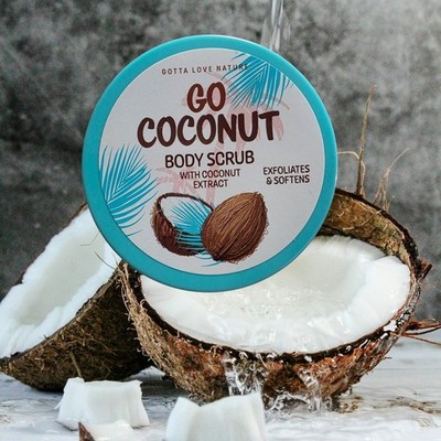 Gotta love nature Go Coconut Bodyscrub  400 ml Neu
