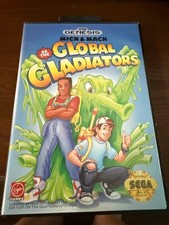 Mick &  Mack: Global Gladiators (Sega Genesis, 1992) - AUTHENTIC, CIB
