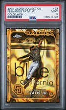 Fernando Tatis Jr. #/10 Gold Lava, 2024 Gilded Collection #23, PSA 9 MINT