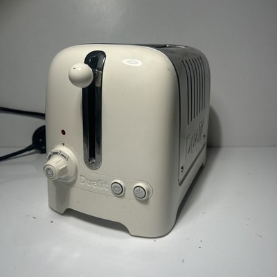 Dualit DPP2A 2-Scheiben Toaster - beige - GETESTET funktioniert gebrauchter Zustand