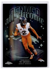 2025 Topps Chrome Football #ACT-18 Pat Surtain II All-Chrome Refractor