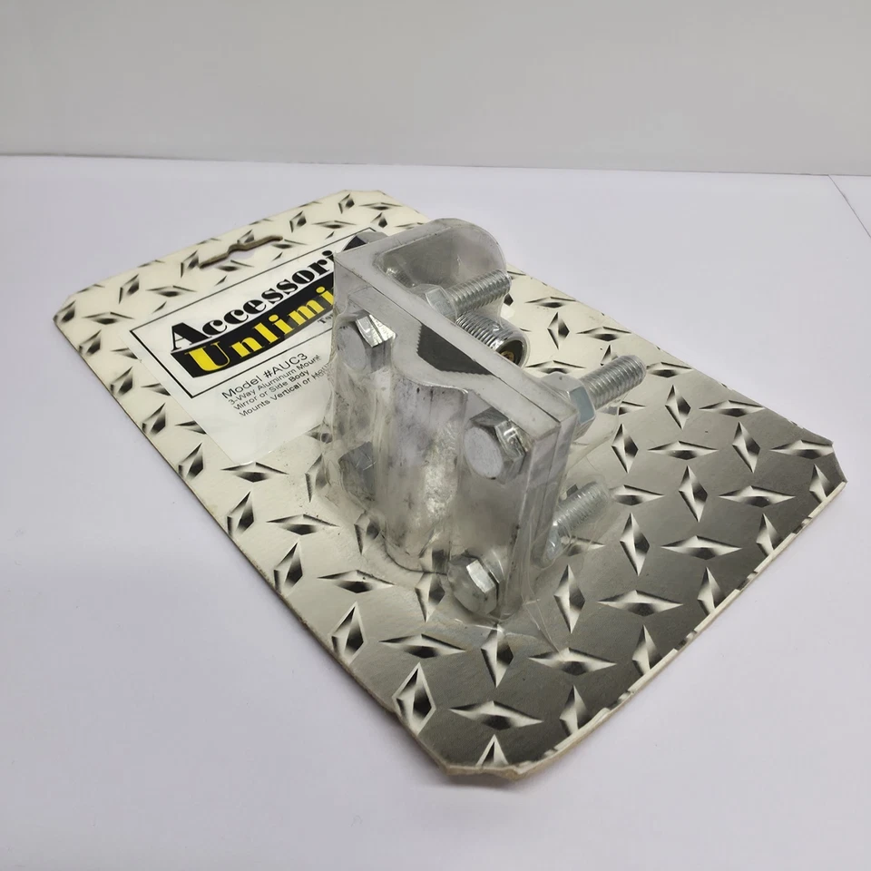 Accessories Unlimited AUC3 3-Way Aluminum Mirror Mount - Image 3 of 4