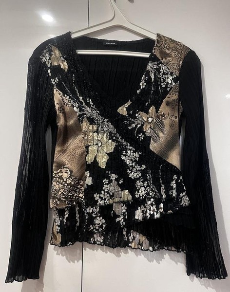 Women Gerry Weber Shirt Beige 40 / L / 48 #85WF