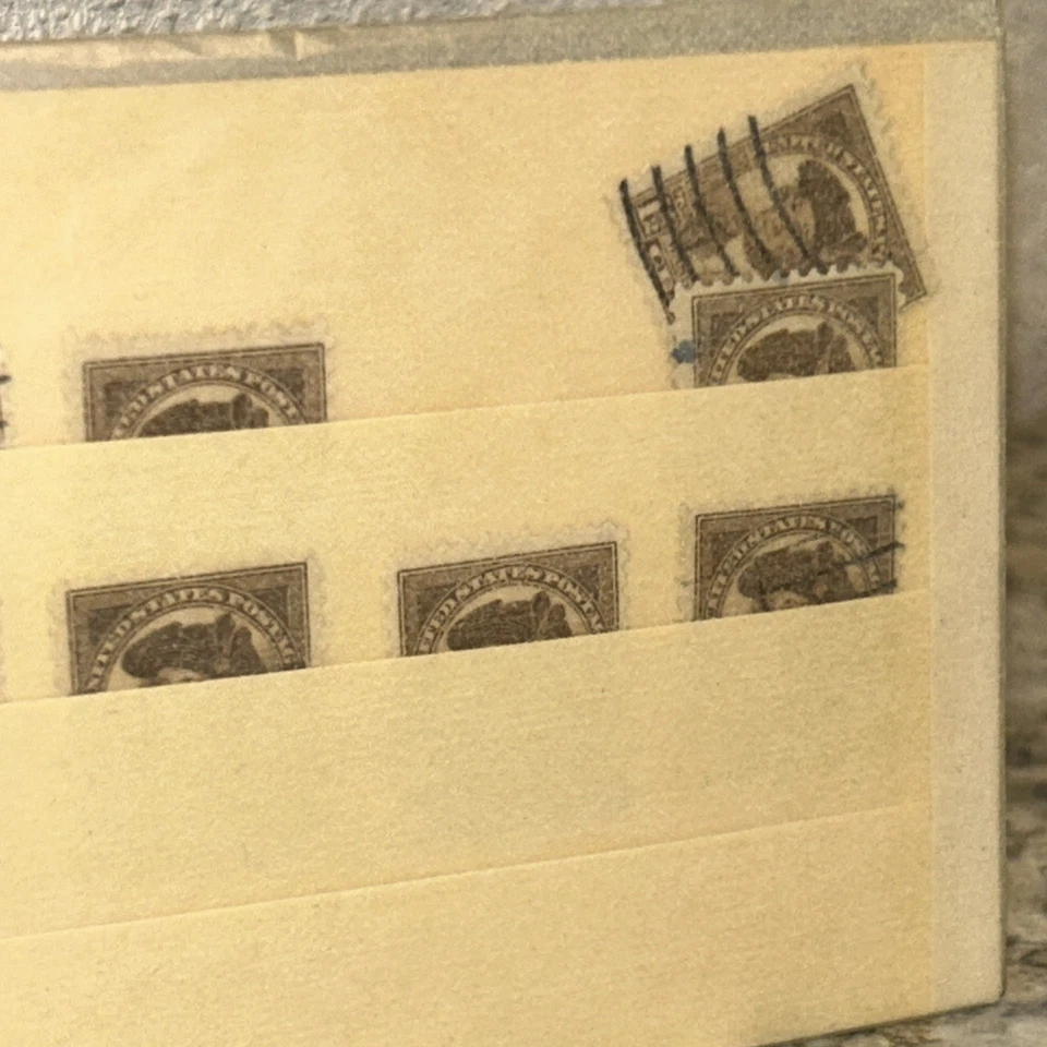 US Stamps Scott 706 1.5c 1932 Washington bicentennial Used Lot Of 10 - Image 3 of 3