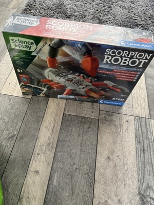 Neu SCORPION ROBOTER WISSENSCHAFT & SPIEL Bauen Sie Ihr eigenes SET Robotik CLEMENTONI 8+