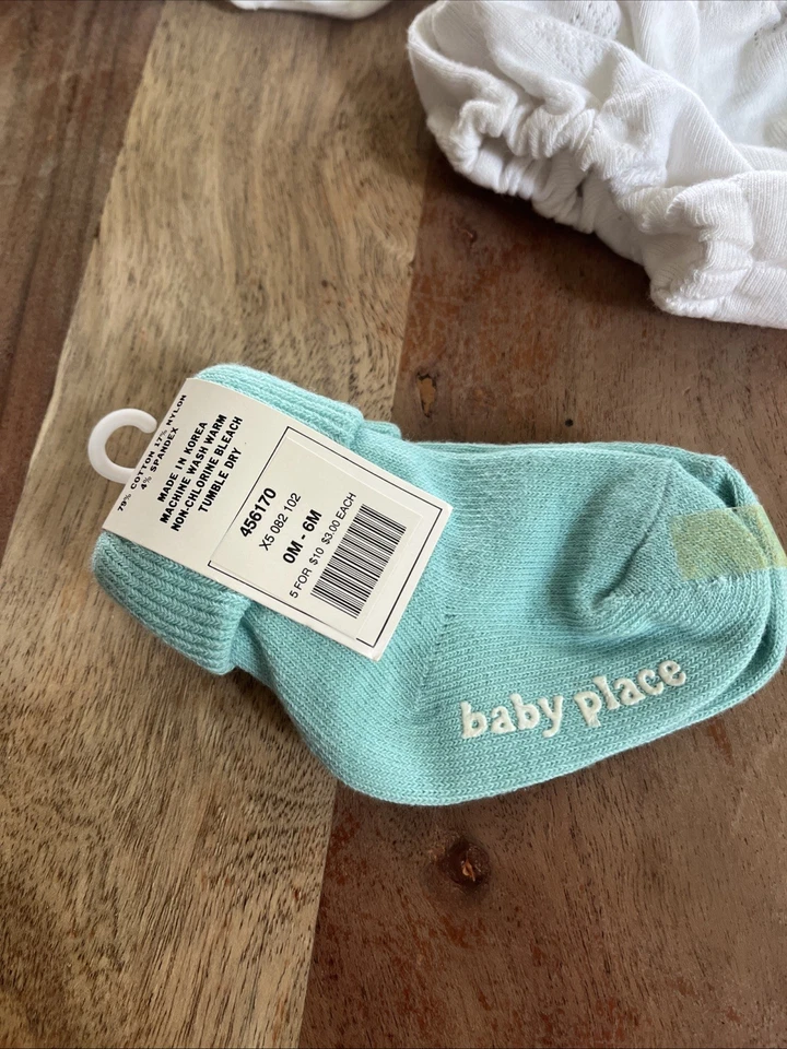 Винтажный наряд из 6 предметов 1990-е The Baby Place для девочки 3-6 месяцев - Изображение 3 из 4