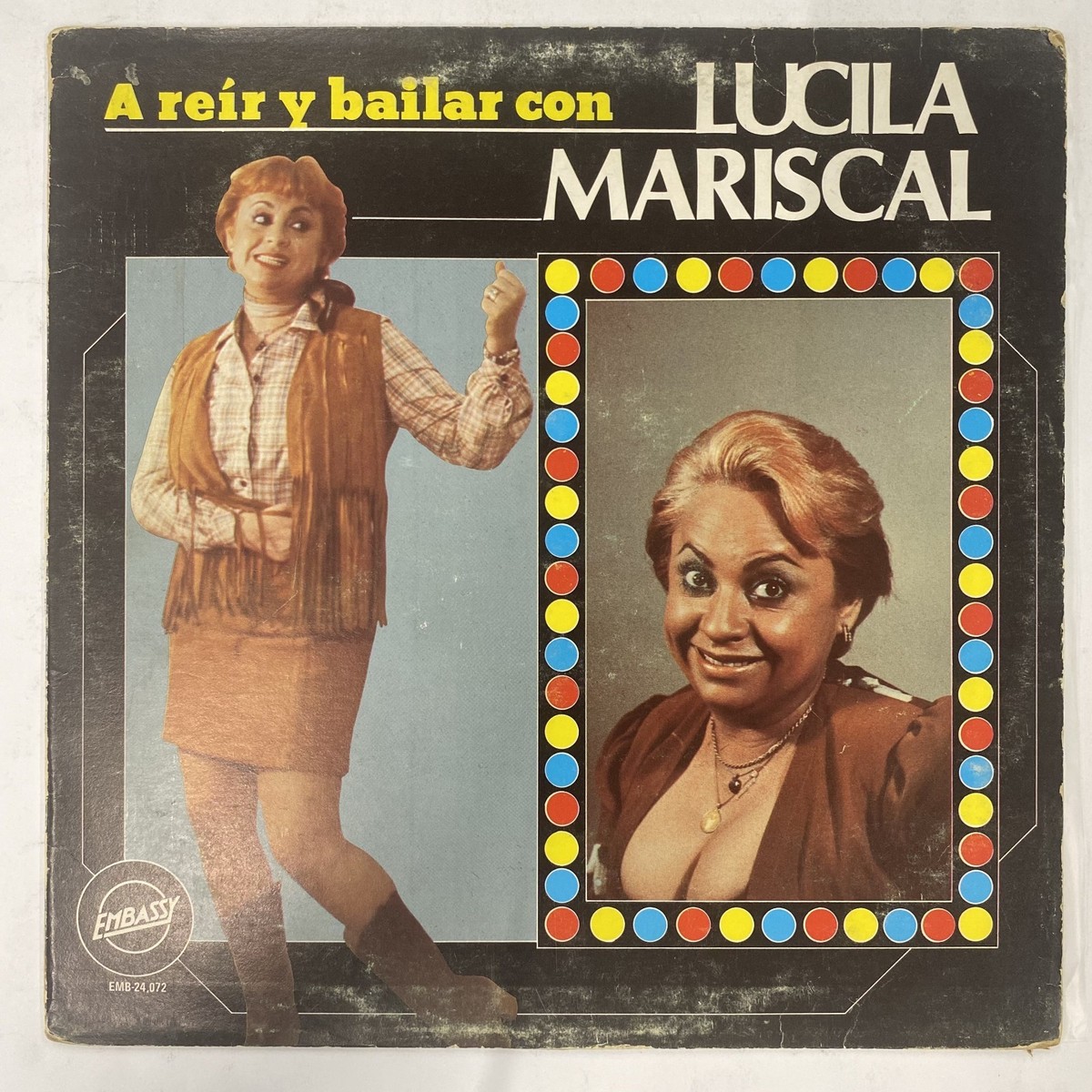 LUCILA MARISCAL - A REIR Y A BAILAR - 1981 MEXICAN LP, NORTEÑO