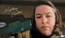 Kathy Bates Signed 12x20 Misery Annie Wilkes "Sledgehammer" JSA