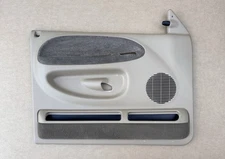 1998-2002 Dodge Ram Driver Left Front Interior Power Door Panel OEM Camel Tan