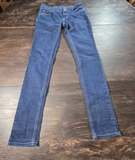 Maurices Womens Blue Dark Wash Skinny Jeans Size S-Reg