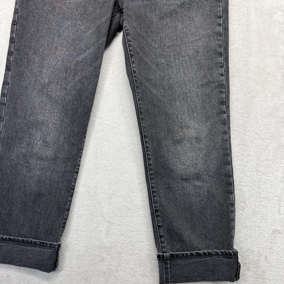 Jeans feminino Madewell 29 The Perfect vintage jeans lavagem a carvão cintura alta jeans - Imagem 2 de 4