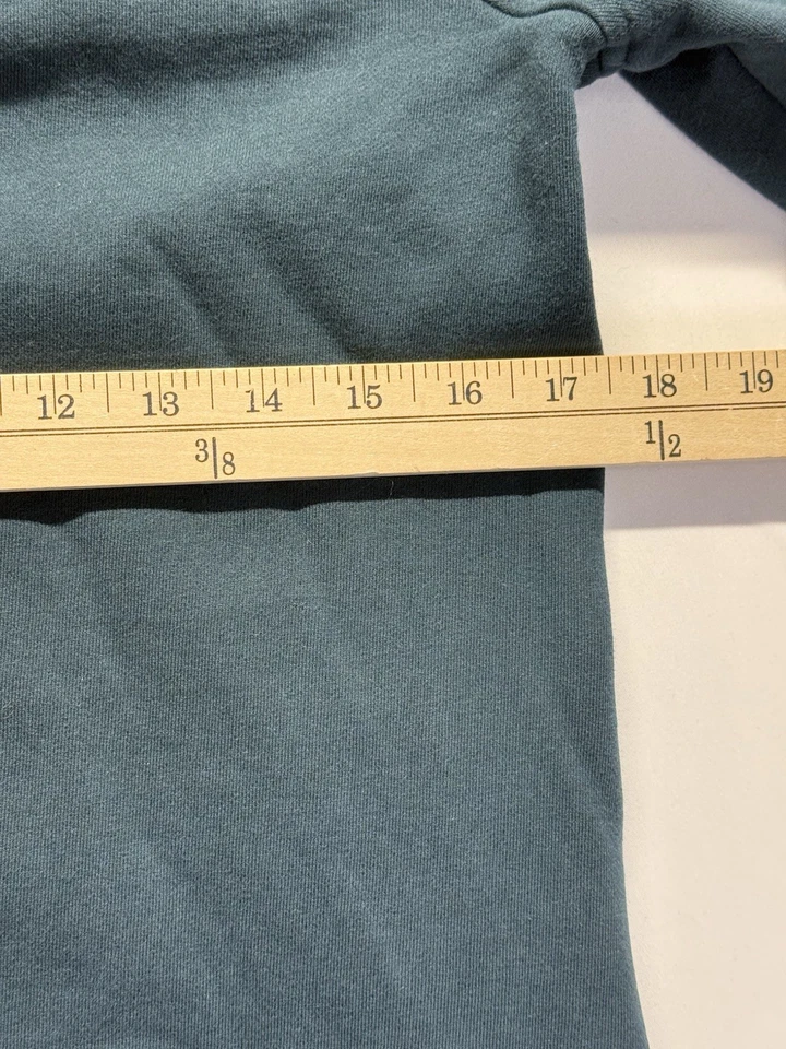 Lululemon W3BACS To You Tunic Womens Sz 6 blue funnel neck pullover sweatshirt - Image 4 of 4