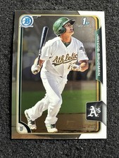 JAYCOB BRUGMAN #BCP141 2015 Bowman Chrome Baseball QTY Oakland Athletics