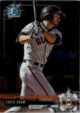 2017 Bowman Chrome Prospects #BCP14 Chris Shaw - BB