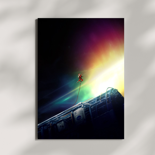 Poster Esplorazione Spaziale e Tela - Arte Astronauta, Decorazione Avventura Cosmica - Foto 1 di 9