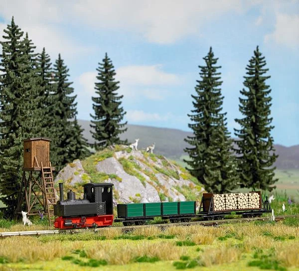 Schmalspur Dampflokomotive Decauville Typ 3 Busch 12140 - Bild 1 von 1