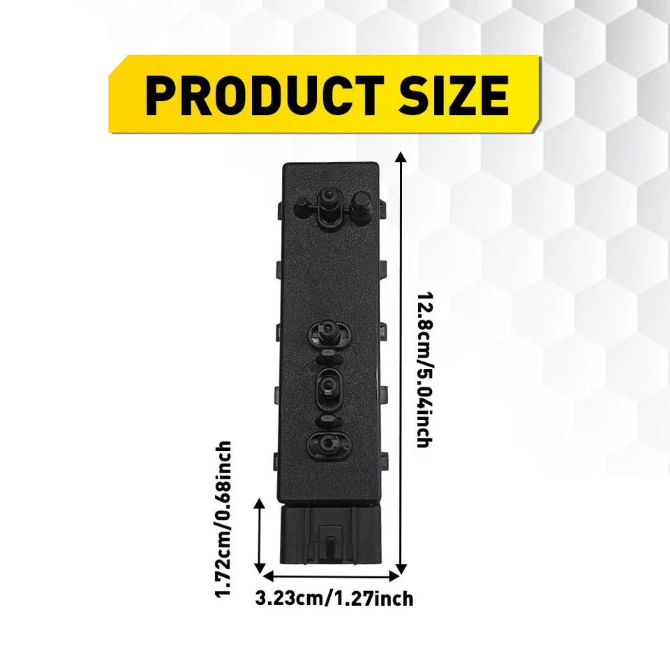Interruptor de controle de assento elétrico motorista + passageiro para 2016 2017 2018 Chevrolet Cruze - Imagem 3 de 4