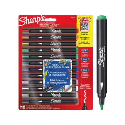Sharpie Marker Lackstifte sortiert 12 Stück 2201070