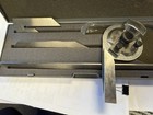 Universal Stainless Steel Bevel Protractor with Magnifier Lens In Case — photo 2