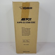 ZOJIRUSHI  AIR POT  Stainless Steel 2.2 Liter AAPE-22SB-XA *