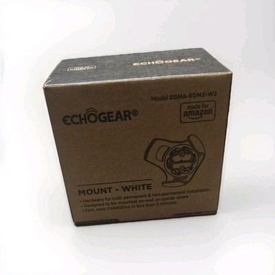 EchoGear Wall Mount for Echo Dot 4th Gen, Black, EGMA-EDM3-B2,NIB!