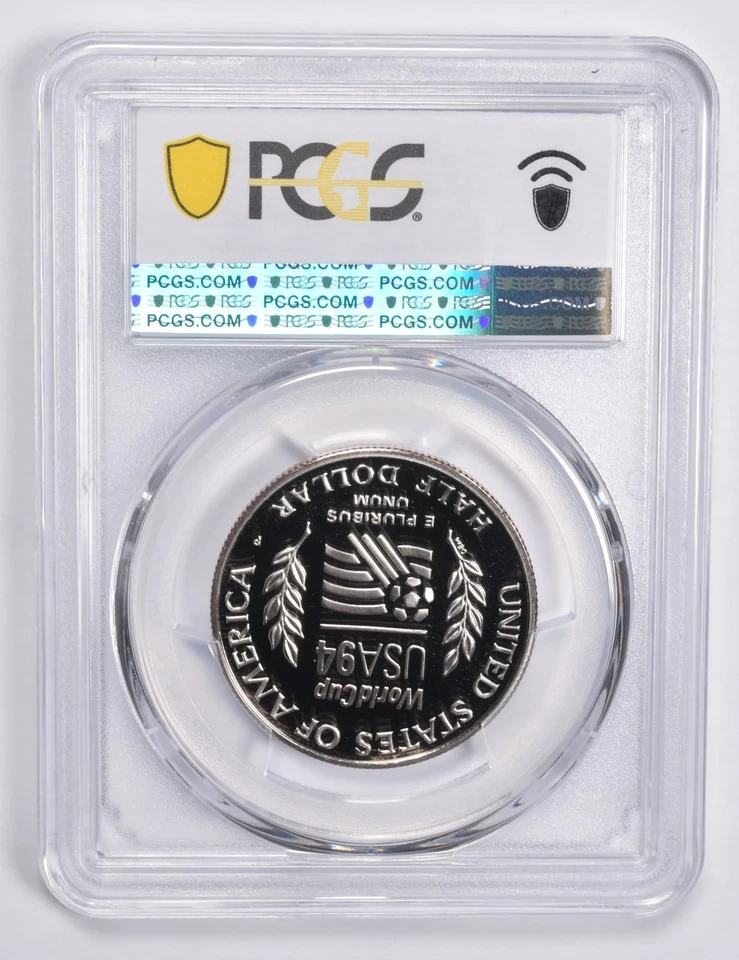PR70 1994-P DCAM World Cup Commemorative Half Dollar PCGS *2566 - Image 2 of 4