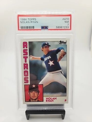 1984 Topps Baseball Nolan Ryan #470 PSA 7