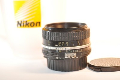 Nikon Nikkor 50mm F/1.8 AI PRIME lens Long Nose for FA FM2N F3 FE2 FG F5 DF D750
