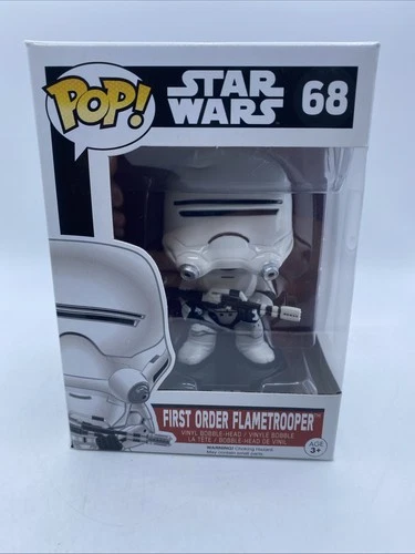 Funko Pop! Vinyl: Star Wars - Flametrooper (First Order) #68 Vaulted