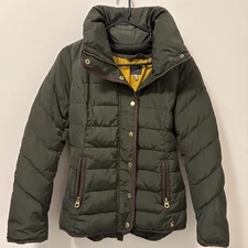 Hunter Green Down Jacket by Joules Clothing Great Britain Size Small