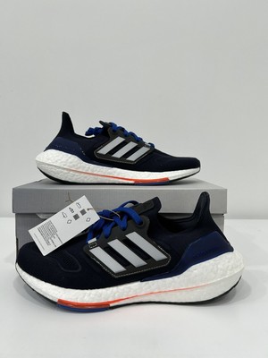 Adidas Ultraboost 22 Running Sneaker Shoe GX6642 Blue Brand New Men Size 7.5