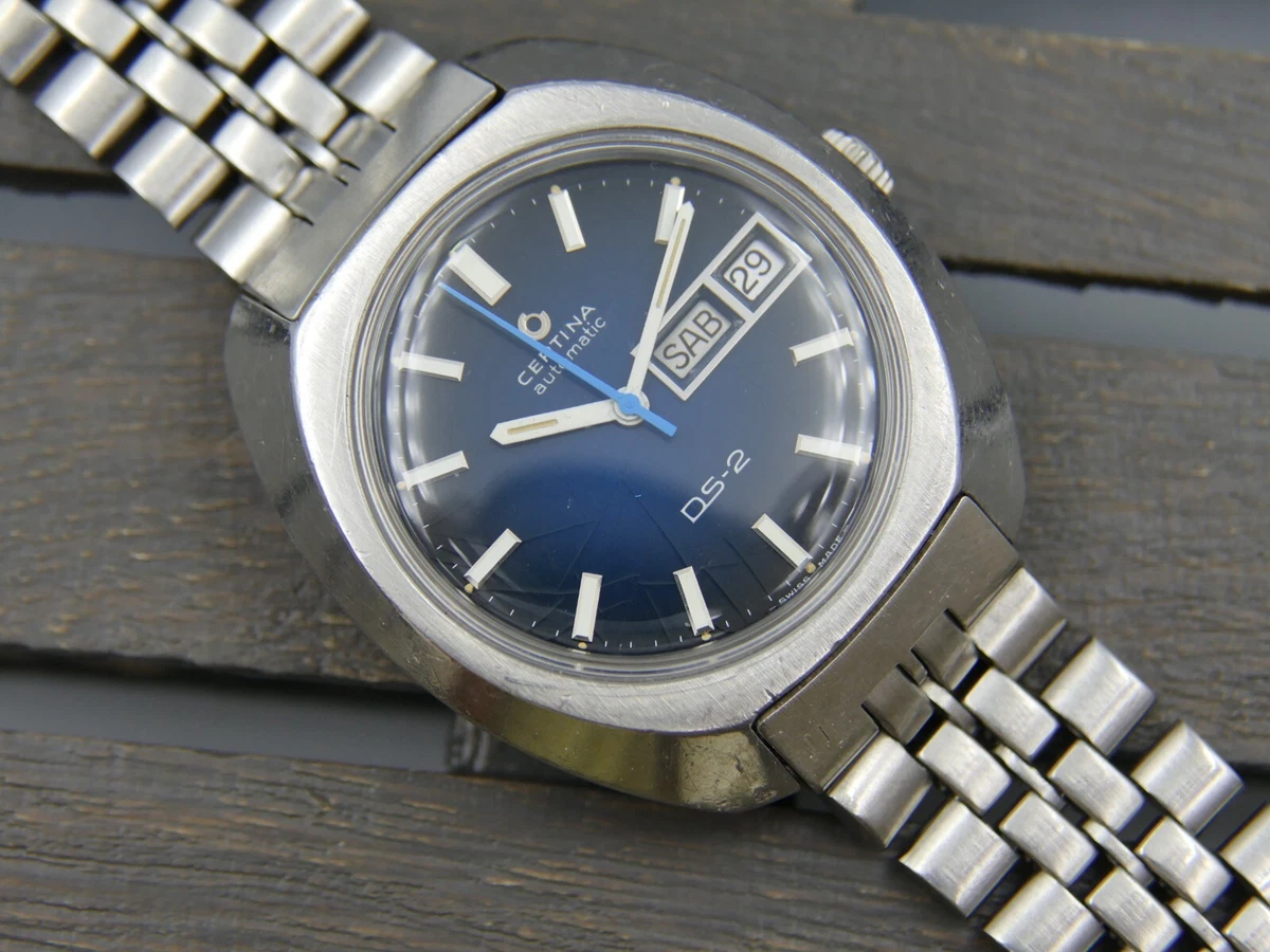 70s vintage men Certina DS 2 automatic cal 25 652 ref. 5901 300