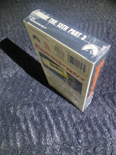 Friday the 13th Part 3 VHS Factory Sealed 1994 Paramount Gateway Brand New - Picture 7 of 7