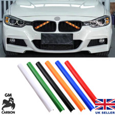 2pcs Car Front Grille Trim Strips V Brace M Sport Bar Decoration For BMW