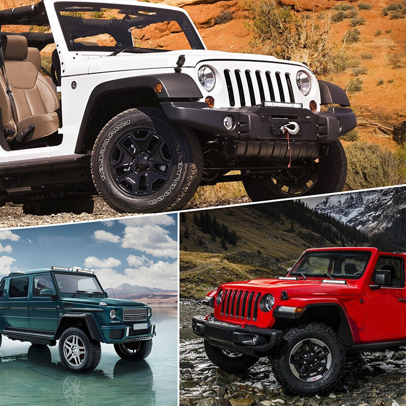 8 inch LED Work Light Bar Flood Spot Beam for Offroad 4WD Driving Fog Truck SUV