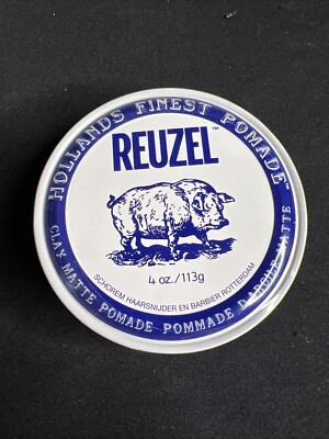 Holland Reuzel Clay Matte Pomade Hollands Finest Pomade 4oz 113g Sealed